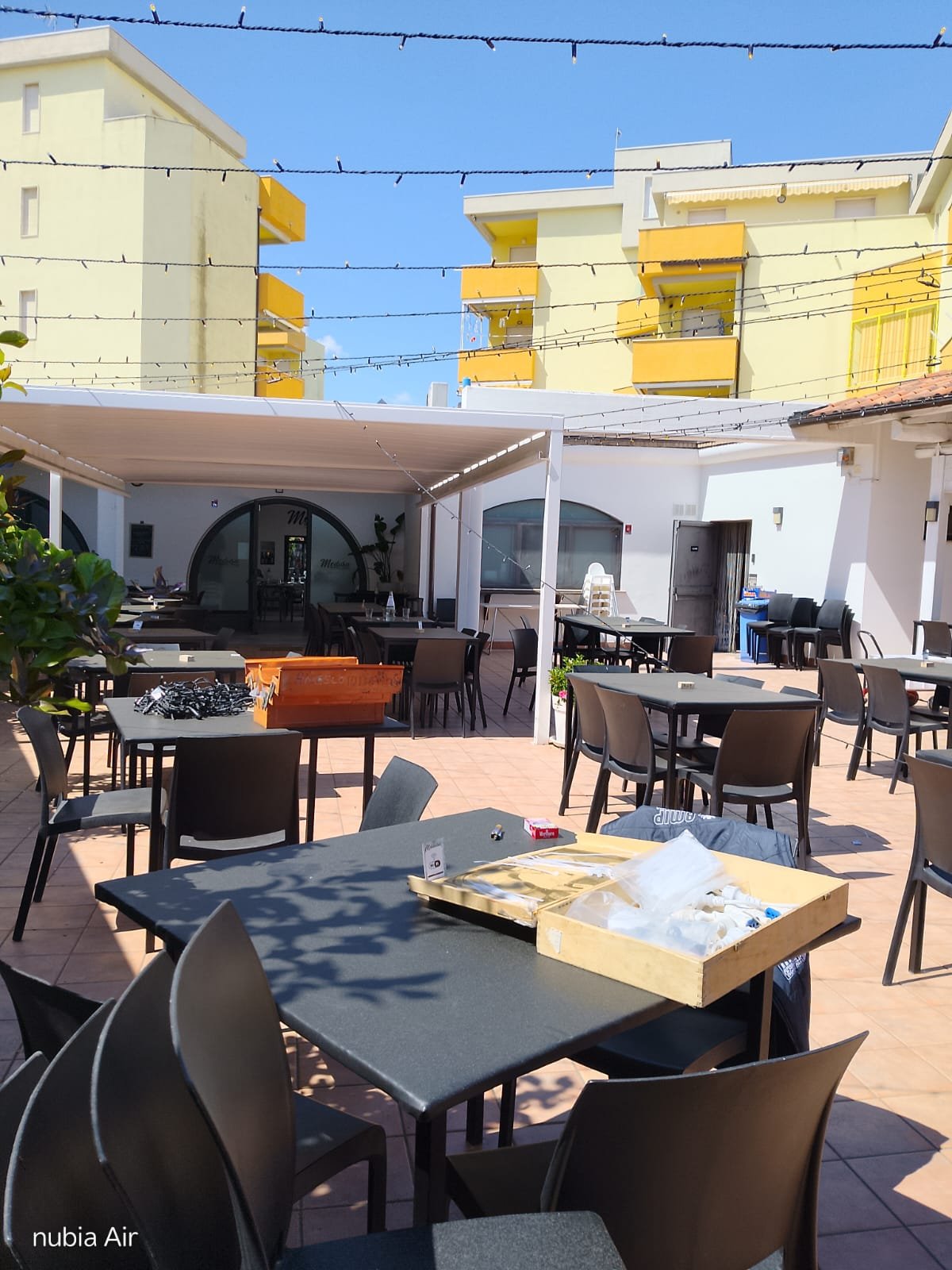 Lavoro di luminarie estive realizzato — installazione n. 2